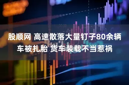 股顺网 高速散落大量钉子80余辆车被扎胎 货车装载不当惹祸